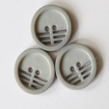 Knoflík 94438 Knoflík 264100 - Šedá, 20mm