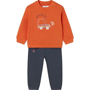 MAYORAL chlapecká tepláková souprava oranžová, modrá vel. 92 cm