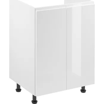 Kuchyňská skříňka ASPEN D60Z - bílá/bílá