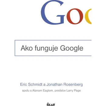 Kniha Ako funguje Google