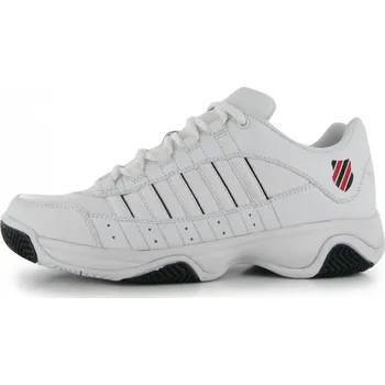 Pánské tenisky K Swiss Court Blast pánská tenisová obuv White/Black/Red 9.5 (44)