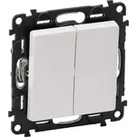 Legrand 752108 VALENA LIFE bílá střídavý přepínač č.6+6