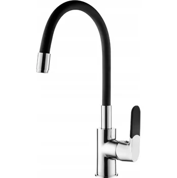 Vodovodní baterie Kuchyňská stojánková baterie Invena SAMBA černá