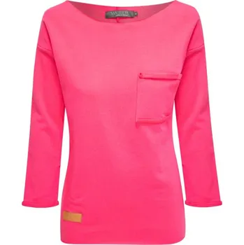 Dámská mikina Dámská tepláková mikina SIMPLE DARK PINK - MISIDPI-1