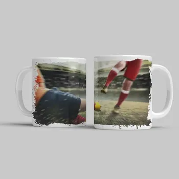 Hrnek Fotbal - Černá