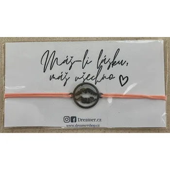 Náramek Dreamer Provázkový náramek Máš-li lásku, máš všechno 29576