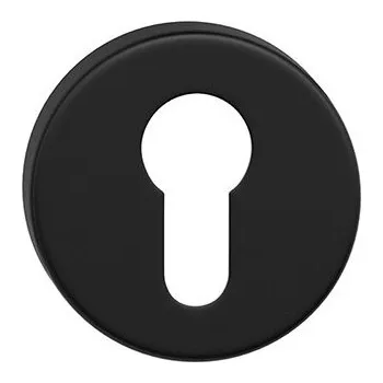 Dveřní kování Dolní štít na vložku černý NNYPC Černá