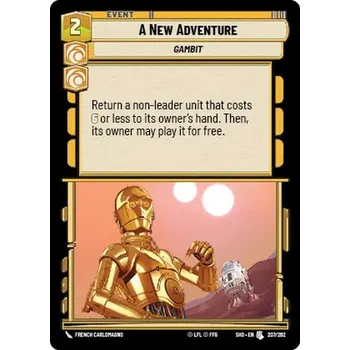 Sběratelská karetní hra A New Adventure 207/262 - Shadows of the Galaxy Typ karty: Foil