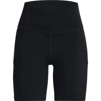 Dámské kraťasy Dámské kompresní kraťasy Under Armour MERIDIAN BIKE 7IN SHORTS W černé 1382521-001 - S | UK 11 | US 12