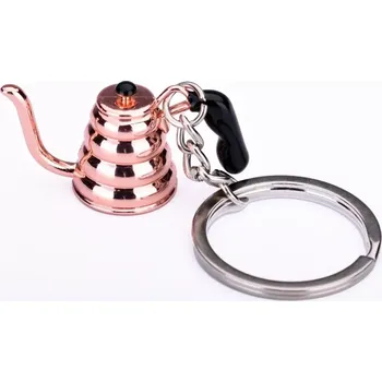 JoeFrex měděná konvice přívěsek na klíček