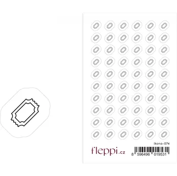 samolepka Fleppi Samolepky ikonky – Vstupenka