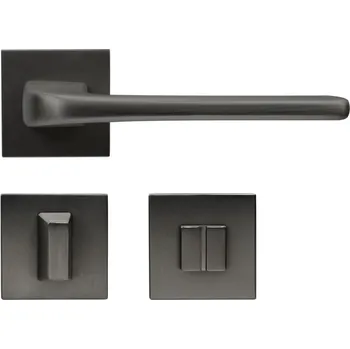 Dveřní kování RK.C36.CORTINA.WC.ANT klika na dveře Antracit