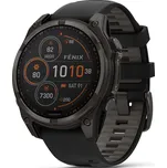 Garmin Fenix 8 SOLAR 47 mm, Sapphire Carbon Gray DLC Titanium Black