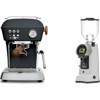 Kávovar Ascaso Dream PID, Anthracite + Eureka Helios 75, grey