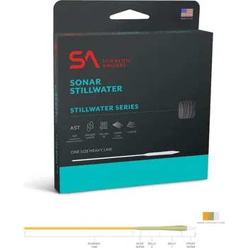 Muškařská šňůra Scientific Anglers Sonar Stillwater Clear Emerger Tip WF-6-F/I