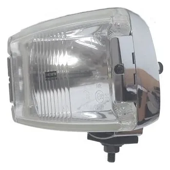 Auto-moto Světlo hranaté Wesem dálkové Chrom