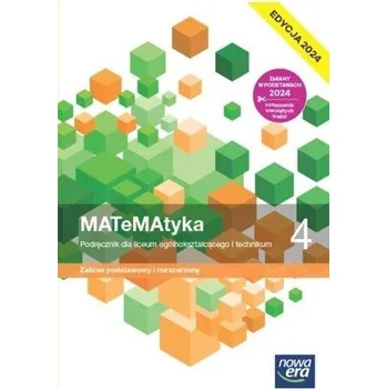 Matematika MATeMAtyka LO 4 ZPiR Podr. 2024 - Wojciech Babiański, Lech Chańko, Joanna Czarnowsk