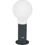 Antracitová nabíjecí stolní LED lampa Fermob Aplo 26,5 cm