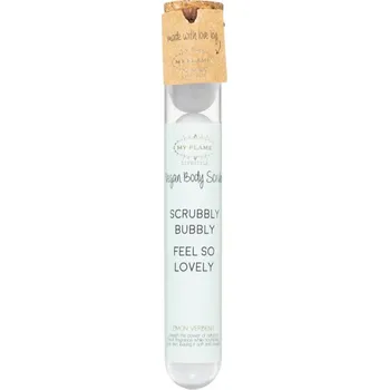 Tělový peeling My Flame Lemon Verbena Scrubbly Bubbly Feel So Lovely čisticí tělový peeling 7x0,2 g