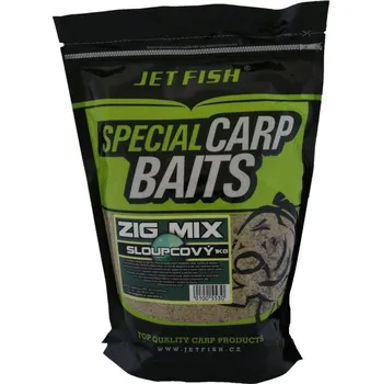 Návnadová surovina Jet Fish 1kg zig mix - SLOUPCOVÝ