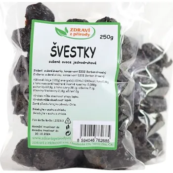 Sušené ovoce IPJ NATUR s.r.o. Švestky 250g ZP 2274