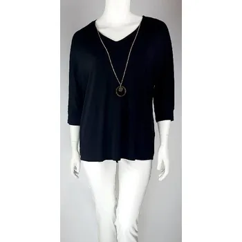 TRIČKO 640926 44, Černá