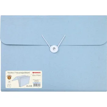 Archivační box Složka A4 se 7přihrádkami Penmate Eco File, modrá