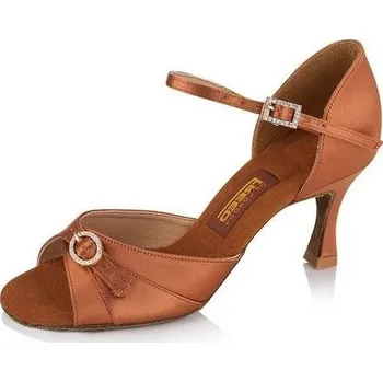 Dámská sálová obuv Freed of London,Leona - taneční obuv LEONAFCS, tmavě tělová 41