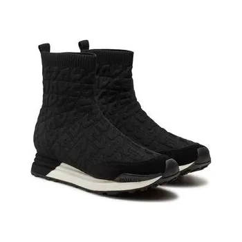 Dámské kozačky Polokozačky Gioseppo Holev 73439 Černá 37