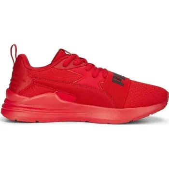 Dětská móda Juniorská vycházková obuv Puma WIRED RUN PURE JR 4 Červená, Černá