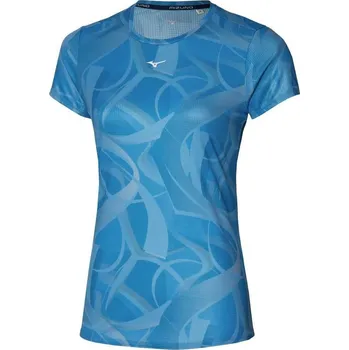Běžecké oblečení Běžecké tričko Mizuno Paris Dryaeroflow Tee 32GAB81027 Velikost textilu: S