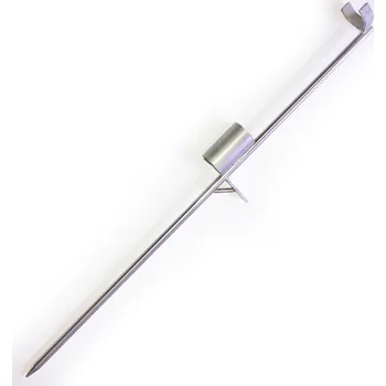 Pouzdro na rybářské vybavení Siluro sumcový stojan NEREZ Bodec 14301 (Pevný stojan na sumcové pruty z nerezové oceli.)