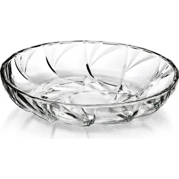 Talíř Skleněný talíř CRISTO 19,5 x 4,5 cm