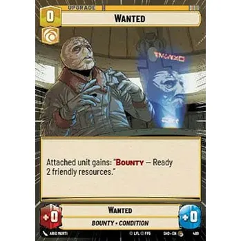 Karetní hra Wanted 221/262 - Shadows of the Galaxy Extra Typ karty: Foil