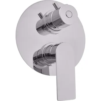 Nil Vodovodní baterie vanová/sprchová 3-cestná vestavěná s přepínačem NL187.3