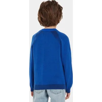 Pánský svetr Calvin Klein Jeans Svetr IB0IB01868 Modrá Regular Fit 8Y