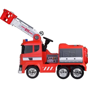 Dětské elektrovozidlo Elektrické autíčko Hasiči Čevená