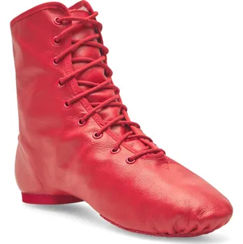 Dámská sálová obuv Rumpf,Gardestiefel Hoch – semišová podrážka 4127, červená 41