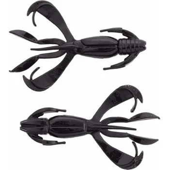 Umělá nástraha Gumová nástraha Keitech Crazy Flapper 2" 5cm Black (8ks)