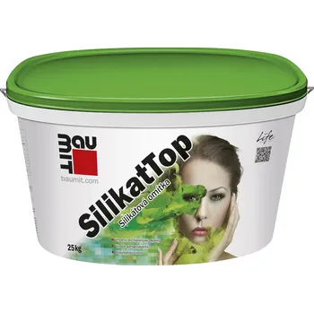 Omítka Fasádní omítka Baumit SilikatTop rýhovaná 3 mm (25kg)