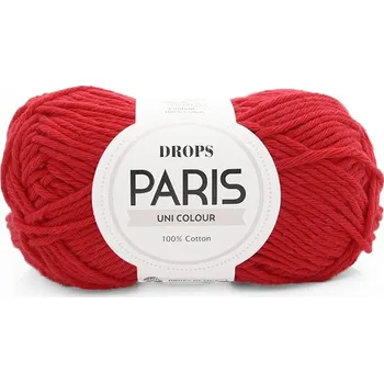 Příze Příze Drops Paris 12 - červená