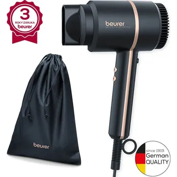Fén Beurer HC 35 Black Kompaktní vysoušeč vlasů (Beurer HC 35 + 3 roky záruka ZDARMA)