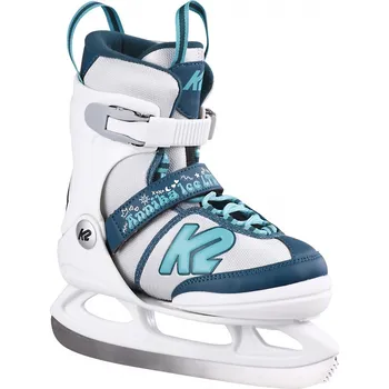 Zimní brusle Brusle K2 Annika ICE LTD Velikost: 26-31 white/grey/mint