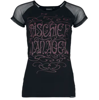 Tričko z Harry Potter - Mischief Managed - Ženy - černá