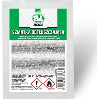 Oprava karosérie BOLL TKANINA ODMAŠŤOVÁNÍ 0070061