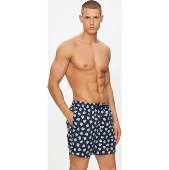 Dámské kraťasy United Colors Of Benetton Plavecké šortky 54MX6X00R Tmavomodrá Regular Fit XL