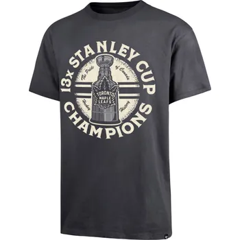 Pánské tričko Pánské tričko 47 Brand NHL Toronto Maple Leafs Graphic ’47 Drop Shoulder Tee S