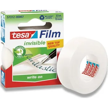Lepicí páska TESA popisovací páska Invisible 19mm x 33m