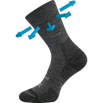 Dámské ponožky Glara Zdravotní ponožky merino vlna na unavené nohy 1052592