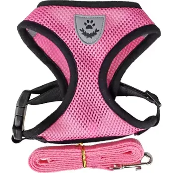 Vodítko pro psa REFLEX Kšírky pro psa s vodítkem L - růžové